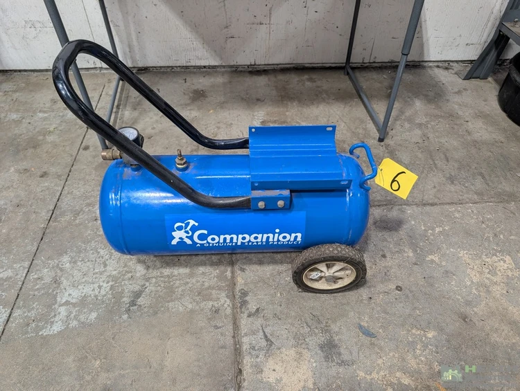 Used _UNKNOWN_ PORTABLE AIR TANK Pressure Tanks Illinois US | Heath Industrial Auction Services #1546763