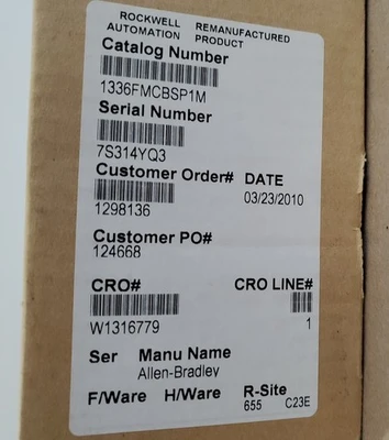 USED Allen-Bradley 1336F-MCB-SP1M