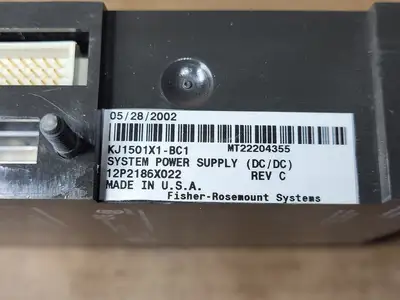 USED 2002 FISHER-ROSEMOUNT SYSTEMS KJ1501X1-BC1