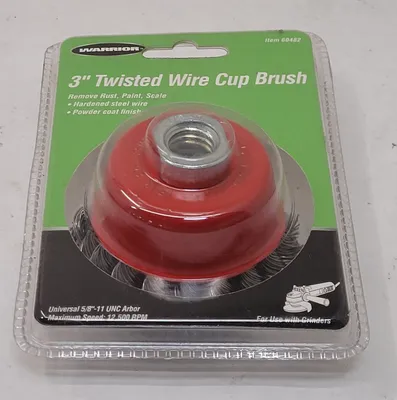 Warrior Wire Cup Brush Tooling & Accessories, Wire Brushes | Machinery Central (3)