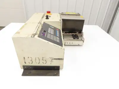 Schleuniger OC-3950 OmniCut Automatic Cutting Machine Wire Cable Fiber Optic *READ*