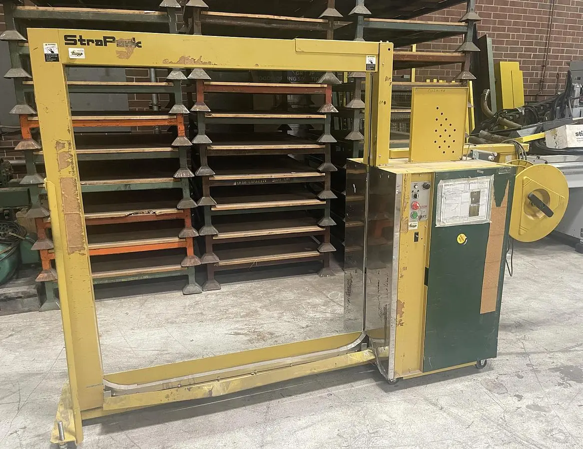 STRAPACK RQ-8Y AUTOMATIC STRAPPING MACHINE