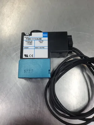 MAC PME-111CAAB Solenoid Valve, 110/120V 25-150PSI. 6A-12