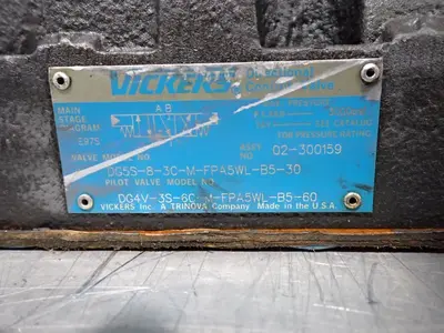 Used VICKERS DG5S83CMFPA5WLB530 Pumps Ohio US | HGR 24 #873789