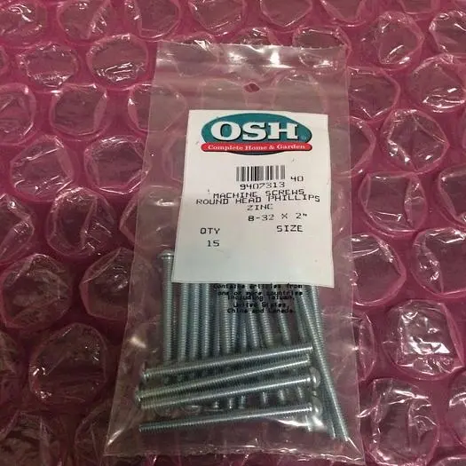 OSH 409407313 Machine Screws Round Head Phillips inc.
