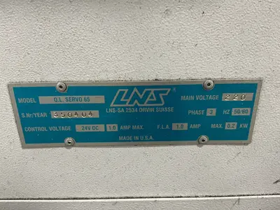 Used 2004 LNS Q.L. SERVO 65 Bar Feeds Ohio US | HGR 24 #1505823