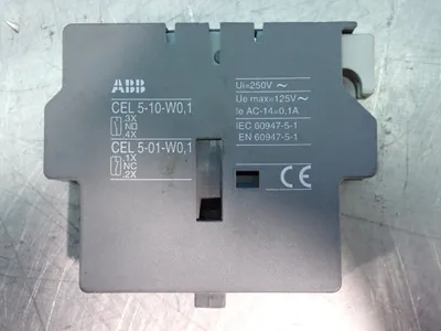 Used ABB CEL 510WO,1 Contact Blocks Ohio US | HGR 24 #907486