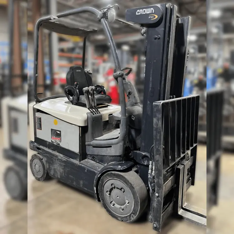 Used 2018 Crown FC5225-50 4-Wheel Sit down Electric Counterbalance Forklifts | Value Forklifts #1207799