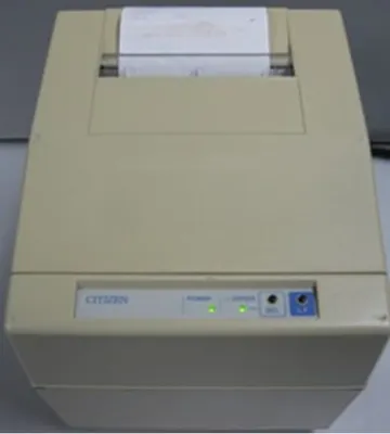QTY. 1. CITIZEN PRINTER, MODEL: IDP 3550, JAPAN CB...