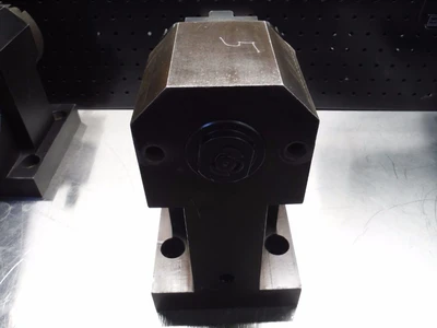 Kennametal KV 45 Flange Mount Clamping Unit KV45TUA C K 8 w/ Base (LOC2203A)