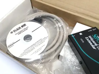 USED BLACK BOX NETWORK SERVICES SERVSWITCH WIZARD USB EXTENDER