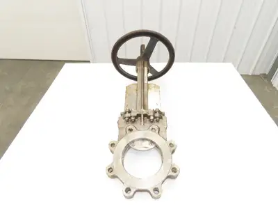 Velan L14-0310C-13SL 6" Stainless Knife Gate Valve Rising Stem Metal Seat #150