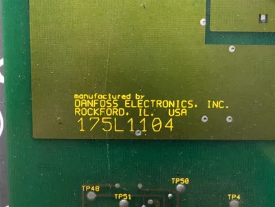 Danfoss 175L1104 Variable Frequency Drive Control Board Used