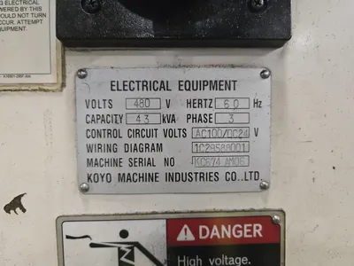Koyo KC300D Rough Outer Diameter Grinding Machine