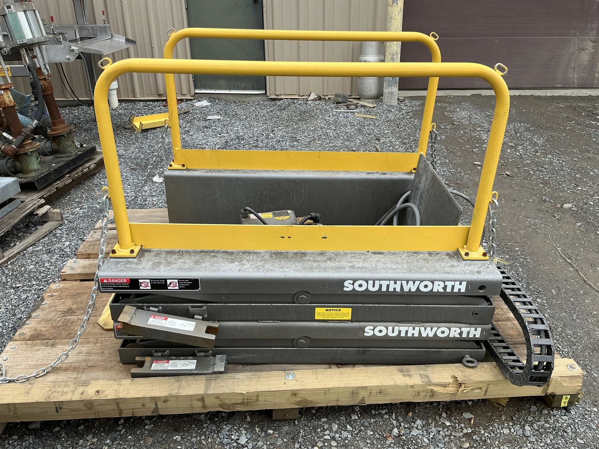 Southworth ZLS2-70 Floor Height Lift Table | ZLS Series Transfer Lift | 2,000 lb Capacity