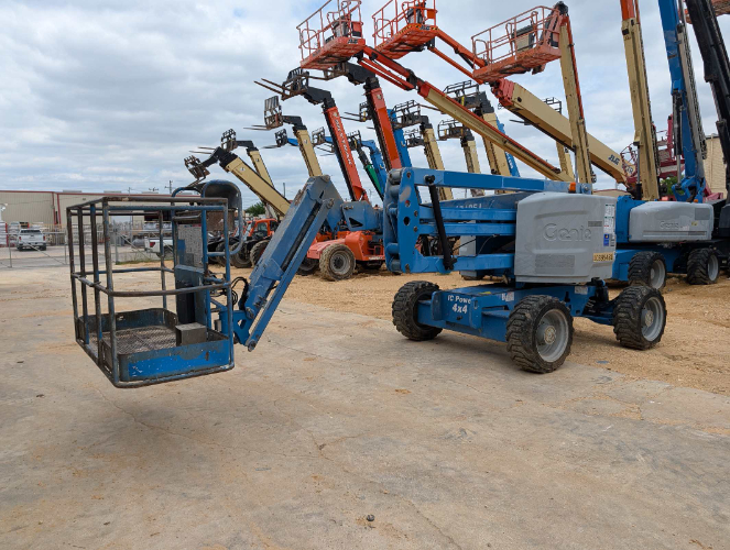 Used 2015 Genie Z-45/25J RT Articulating Boom Lifts Texas US | Stack Equipment #1080264