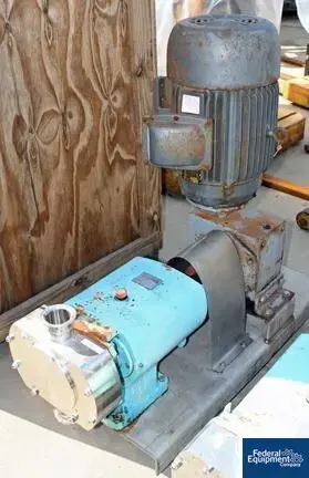 Used G & H Products 2.5" G & H Rotary Lobe Pump, S/S, 15 HP Pumps Ohio US | Federal Equipment Company #125443