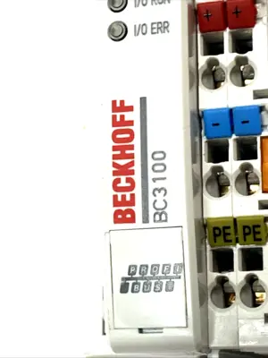 USED BECKHOFF PROFIBUS BUS TERMINAL CONTROLLER PLC FOR BUS TERMINALS 24V DC