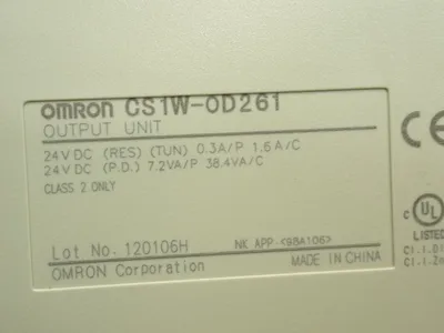 Used OMRON CS1WOD261 Input / Output Modules Ohio US | HGR 24 #751699