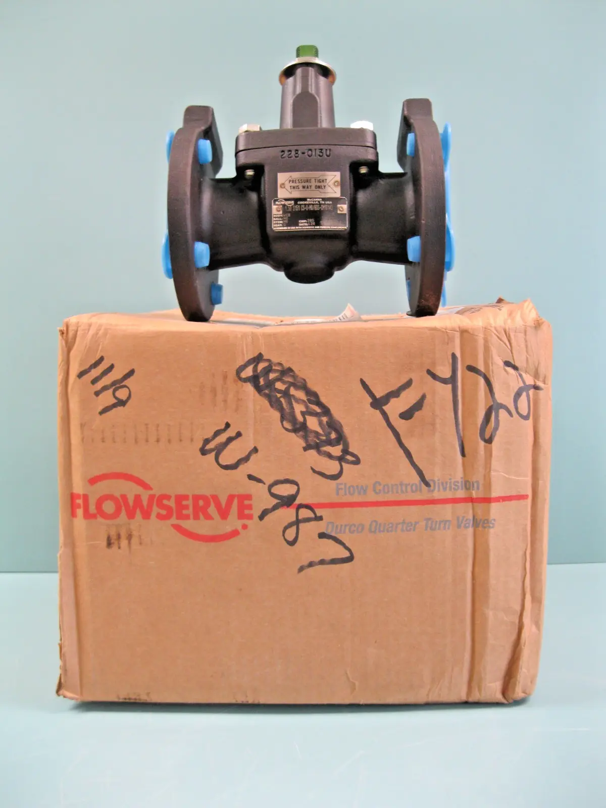 NEW 1-1/2" 150# McCanna Flowserve WCB 1.50 S151CS-U-M0/8DS-CM10143 Ball Valve A6
