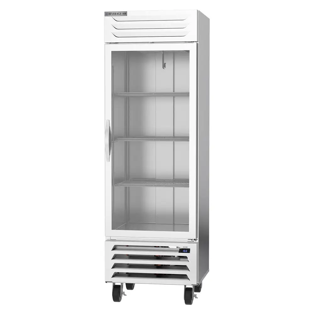 Beverage-Air FB19HC-1G 27 1/4" Vist® One Section Reach In Freezer, (1) Right Hinge Glass Door, 115v