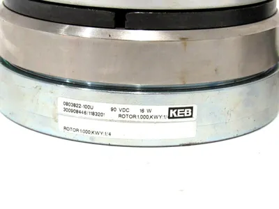 USED KEB 0803822-100U CLUTCH 0803822100U