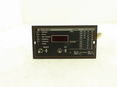 Lincoln Electric M18762-2 Display Control Panel Weld Mode Electrode Settings