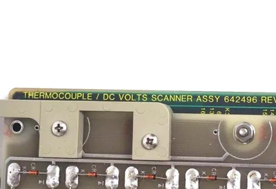 USED JOHN FLUKE 642496 THERMOCOUPLE SCANNER BOARD