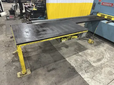 12' X 1/4" NIAGARA MODEL #SP-12-1/4 HYDRAULIC SHEAR: STOCK #22385