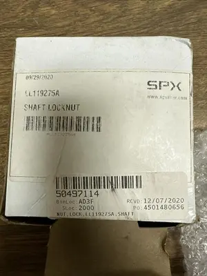 New | in-Stock SPX LL119275A Construction Equipment Parts Ohio US | Surplus Asset Holdings #1247120
