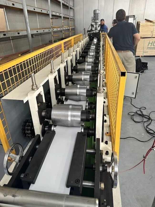 Drip Edge Flashing Roll Forming Machine, Orlando Florida USA