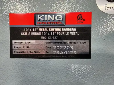 NEW KING CANADA KC-227-2
