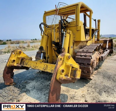 Used 1960 CATERPILLAR D9E Bulldozers Idaho US | Proxy Equipment #1377776