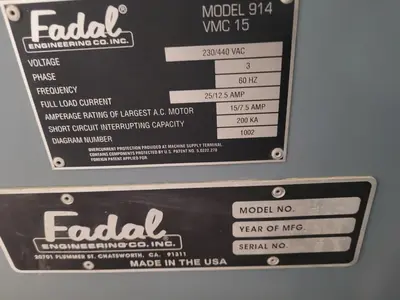 1994 FADAL VMC15 CNC Milling | MD Equipment Services LLC (31)