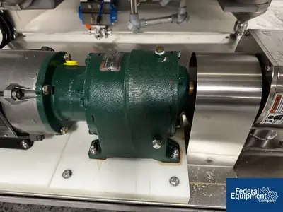 USED UNIBLOC-PD 1 hp Rotary Lobe UNIBLOC-PD XP Pump Skid, S/S