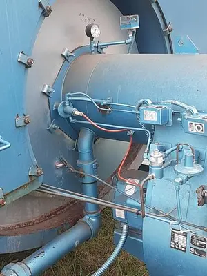2001 Superior boiler 400 HP 150 PSI fire tube boiler steam boiler