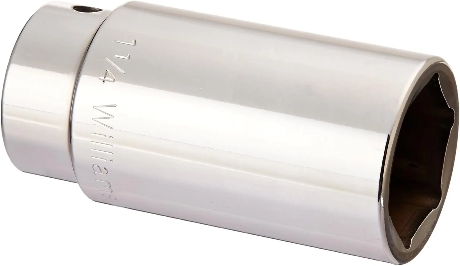 Williams 3/4" Drive 1-1/4" Deep Socket 6 Point Fully Polished USA Made