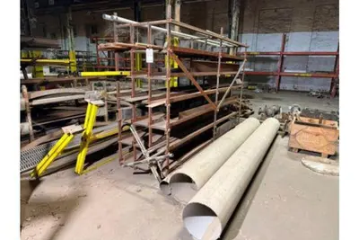 LARGE AMOUNT OF CAST, STAINLESS STEEL, ALUMINUM, GALVINIZED AND PVC PIPES