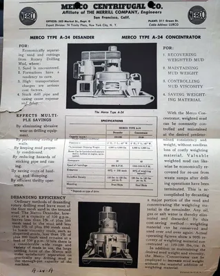 (2) Dorr-Oliver A-24 centrifugal desanders, SS.