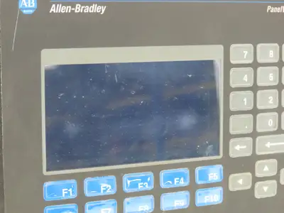 Allen Bradley 2711-B5A5X PanelView 550 HMI Control Panel Ser H FRN 4.48 100-240V