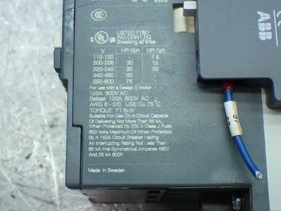Used ABB A9530 PLC Contactors Ohio US | HGR 24 #879667