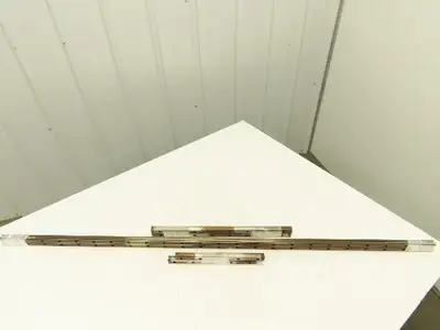 AMT Linear Rail Guide Carriage 3/4" Wide Pairs of 11" 19" 56.75" Long