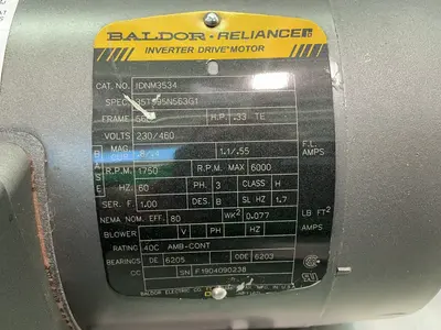 Used BALDOR IDNM3534 Motors (misc) Ohio US | HGR 24 #1521283