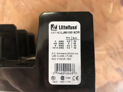 USED LITTELFUSE LJ601003CR