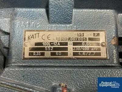 Unknown Lid for 24" ID Tank, 0.55kW Agi, S/S