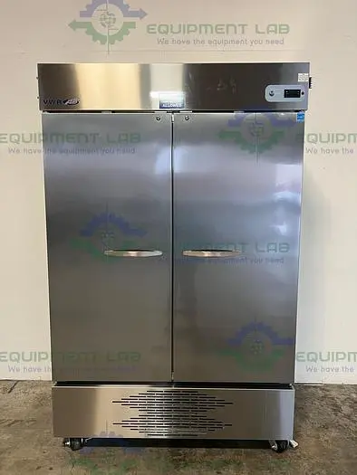 Used VWR GTVWG49FSSA STAINLESS STEEL DOUBLE DOOR FREEZER -25°C 49 CU, FT. Lab Freezers California US | Equipment Lab #485482