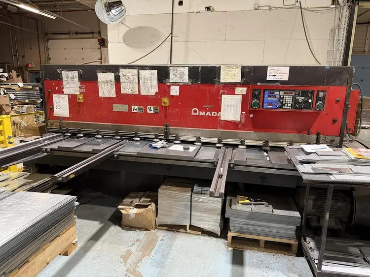 Used 2003 AMADA M3060 Power Squaring Shears (Inch) Ontario CA | Trader Machinery Inc #493363