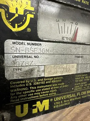 Used UFM SN-BSE3GM-2-32V1.0-A1NU-1D Air Velocity and Flow Ohio US | Surplus Asset Holdings #1246333