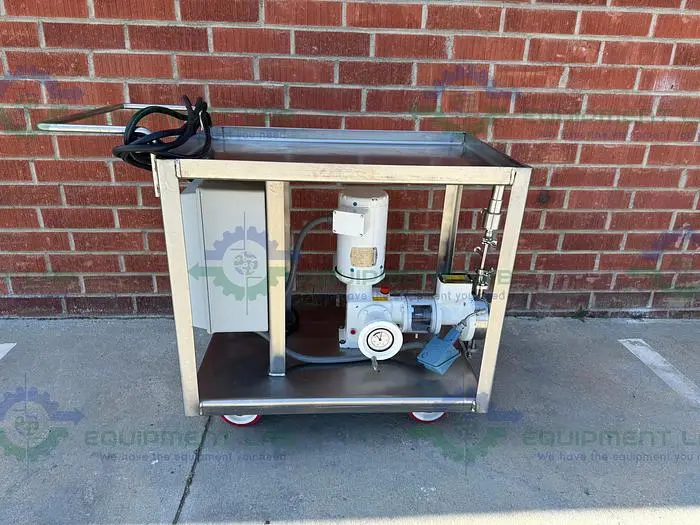 Used BRAN + LUEBBE N-K31 METERING PUMP W/ CONTROLLER, BALDOR 1.5 HP MOTOR Pumps | Equipment Lab #486489
