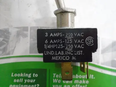 AB Dick Toggle Switch (New Style) F Pump, Part #250103